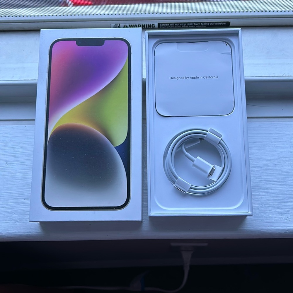 iPhone charger new in box usb-c